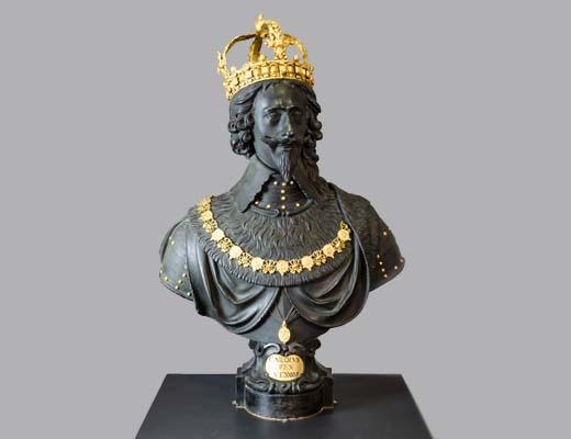 King Charles bust